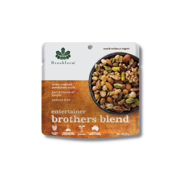 Brookfarm- Entertainer Brothers Blend (35g Portion x 36 Carton)